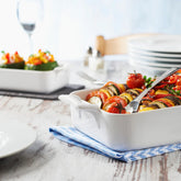 REVOL (614854) BELLE RECTANGULAR BAKING DISH - 12X10 CM - Mabrook Hotel Supplies